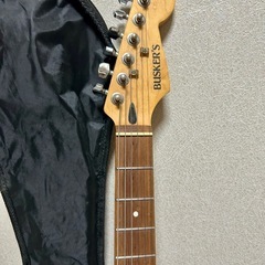 エレキギター BUSKER’S ストラトタイプ ソフトケース付 現状渡しの画像