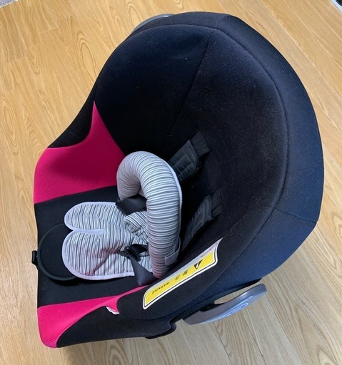 タカタ 軽量 チャイルドシート ラビ takata04-RABBI 黒桃色 (NORI