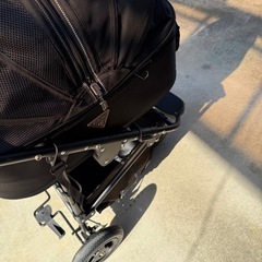 来週まで‼️　エアバギー　ドーム2　ペット　Air Buggy Dome2 Mサイズ ブラック ペットカートの画像