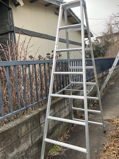 長谷川　大型脚立　天板までの高さ230