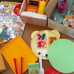 Benesse しまじろう　お買い物　知育玩具　おままごと　レジ　お弁当　お店屋さんごっこの画像