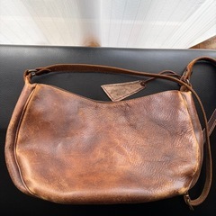 ビンテージ本革バッグの画像