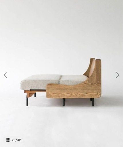 【美品】JOURNAL STANDARD FURNITURE ハビタソファ ベット
