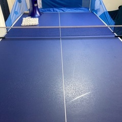 IPONG V300卓球マシン　国際規格サイズ卓球台　集球ネット　新品卓球ボール100個の画像