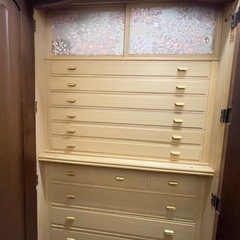 和ダンス　ウォールナット　中は総桐 和箪笥の画像