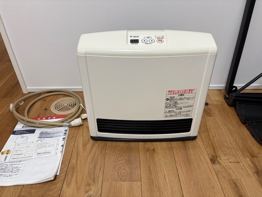 ガスファンヒーター RHC2410 東邦ガス ガスファンヒーター RHC2410 都市ガス13A用 ホース付 (どら