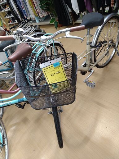 リユースのサカイ浦和店 【G403】ON15 24インチ軽快自転車 ダイナモ ホワイト
