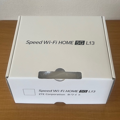 Speed Wi-Fi HOME 5G L13 本体　未使用品