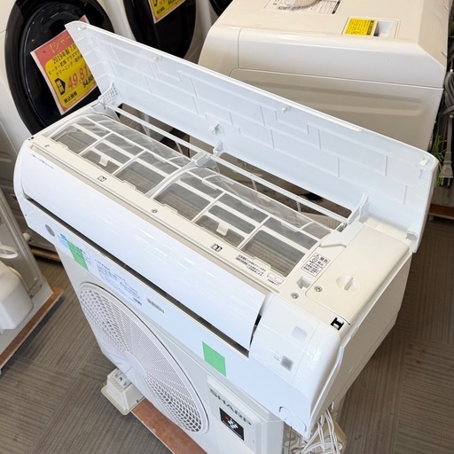 【超美品‼️】シャープ 2023年製 6畳用エアコン プラズマクラスター 100V/2.2kw
