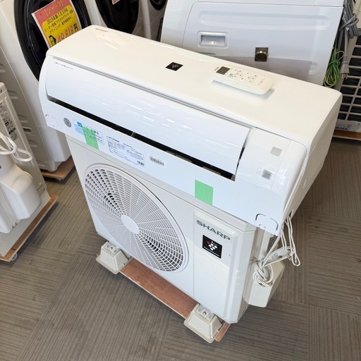 【超美品‼️】シャープ 2023年製 6畳用エアコン プラズマクラスター 100V/2.2kw