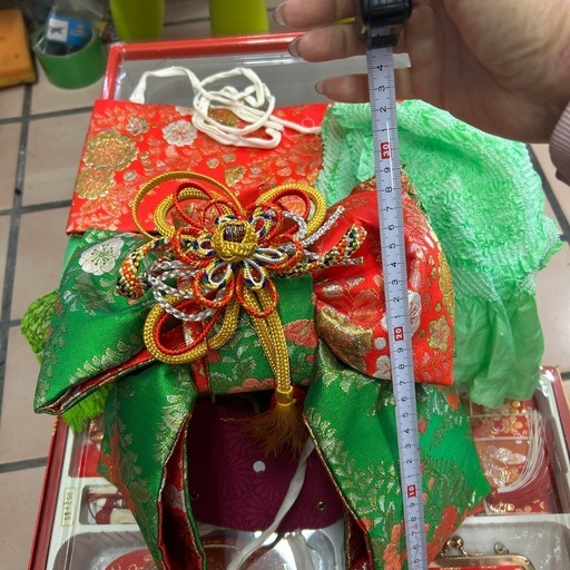 七五三　女の子　はこせこセット　帯揚げ・しごき付き