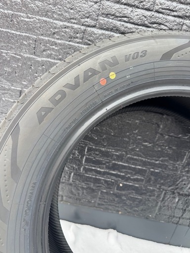 【新車外し】40アルファード 夏タイヤ 225/60/18  ヨコハマ アドバンV03