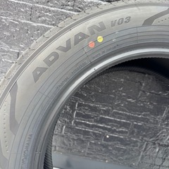 40アルファード新車外し　夏タイヤ　225/60/18 　ヨコハマ　アドバンV03の画像