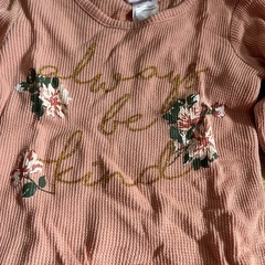 Little Lass 2T 花柄 Tシャツの画像