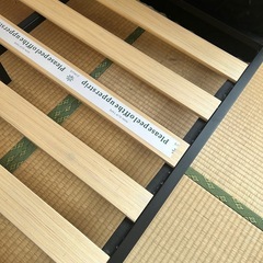 セミダブルベッドフレーム　(明日までお値下げ交渉可能)の画像