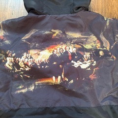 LFYT Lafayette ラファイエット 中綿ジャケット 絵画プリント フード付き Mサイズ の画像