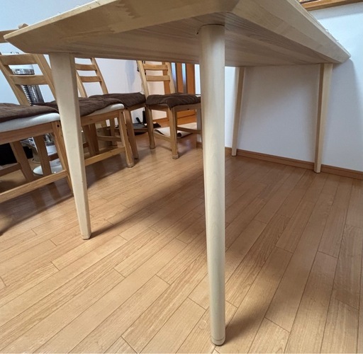 IKEA ダイニングテーブル×チェア4脚セット