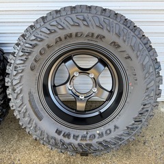 ジムニー等 16インチ タイヤ付きホイール 4本セットの画像