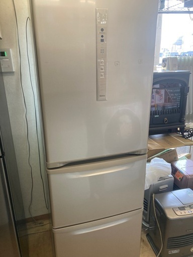 パナソニック 3ドア冷蔵庫 NR-C37FM-N シルキーゴールド [365L /3ドア /右開きタイプ]   リサイクルショップ宮崎屋　佐土原店　26.3.21