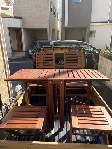 IKEA外用テーブルセット