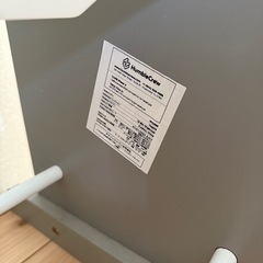 今週まで‼️　ハンブルクルー おもちゃ収納棚 白 グレー ボックス12個 ラック　おもちゃ収納　棚の画像