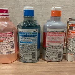 マウスウォッシュ、歯磨き粉の画像