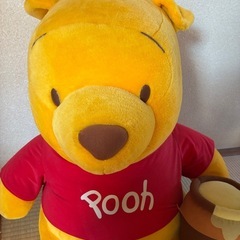 プーさんのぬいぐるみの画像