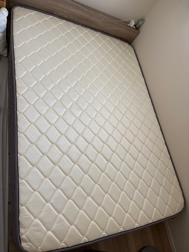 ダブルベッド⭐︎取りに来て頂ける方限定です☆ ニトリ！ダブルベッド！ベッド、ダブルサイズ