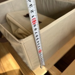 収納ボックス　布製　新品の画像