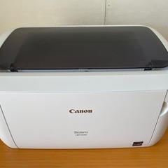 Canon モノクロレーザープリンター LBP6030 新品トナー付き／動作良好／USB接続の画像