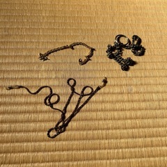 ウォレットチェーン　シルバー　メガネチェーン　ゴールドの画像