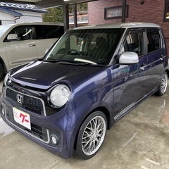 N-ONEツアラーターボ4WD！車高調マフラー16インチアルミ車検令和9年6月エヌワン青森岩手秋田の画像