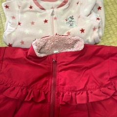 80サイズ 女の子　ベビー服 長袖 25点！の画像