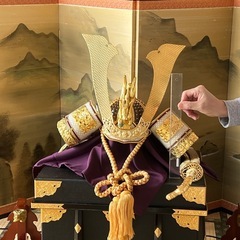 五月人形  兜飾り　平安翠鳳作の画像