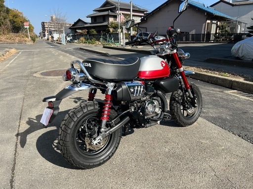 自賠責１０年４月！雨天未走行　美車　モンキー１２５　愛知から