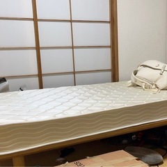 ニトリ　シングル 圧縮ポケットコイルマットレス の画像