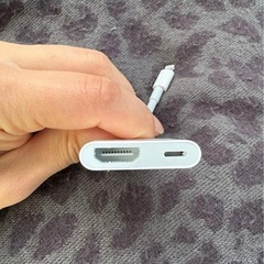 Lightning to HDMIアダプターの画像