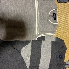 男の子 子供服 まとめ売り 14点　秋冬物 ジーンズ アウター Tシャツの画像