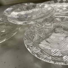 受け渡し先、決まりました！　　ガラス小皿　フルーツ皿　５枚セットの画像