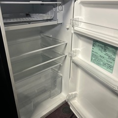 B12-10 【2024年製】PRC-B091D-B 冷蔵庫 1ドア ブラック アイリスオーヤマ 1ドア冷蔵庫の画像