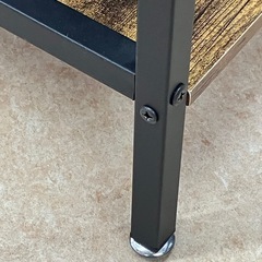 パソコンデスク　ヴィンテージ風の画像