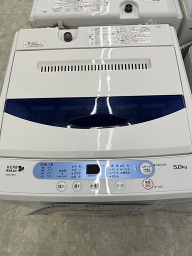 HERB ReLax YWM-T50A1 2018年製 洗濯機 5kg