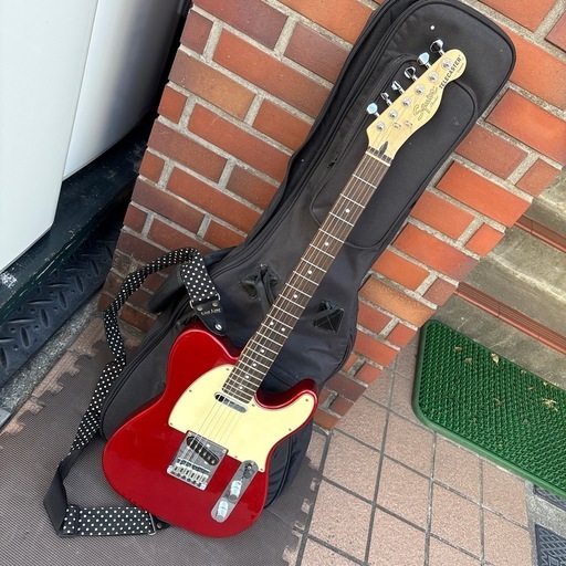 Squier Telecaster Standard Series Candy Apple Red テレキャスター レッド　FENDER  (フェンダー）エレキギター