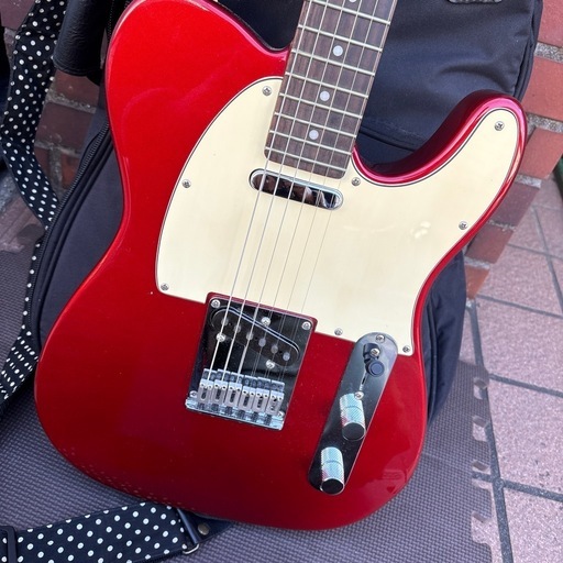 Squier Telecaster Standard Series Candy Apple Red テレキャスター レッド　FENDER  (フェンダー）エレキギター