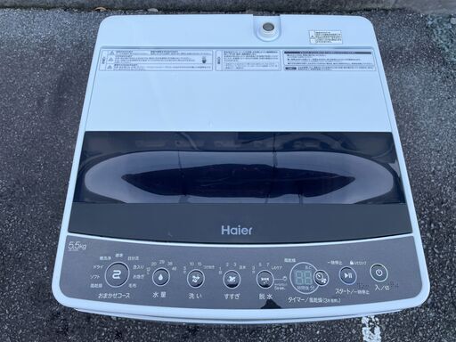 ★動作〇★ 清掃済 保障有 洗濯機 Haier JW-C55D 5.5kg 2021年製