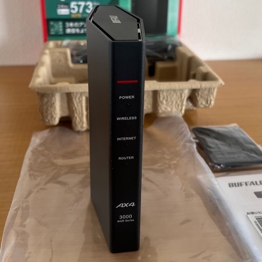 Wi-Fi 6対応、最大3000Mbpsの高速無線LANルーター