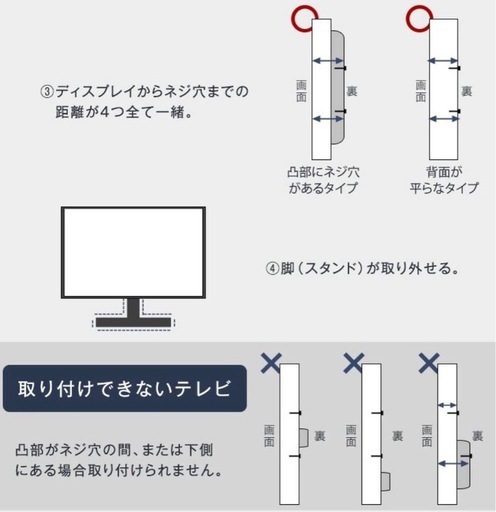 テレビスタンド　新品未使用品　