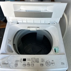 TOSHIBA洗濯機の画像