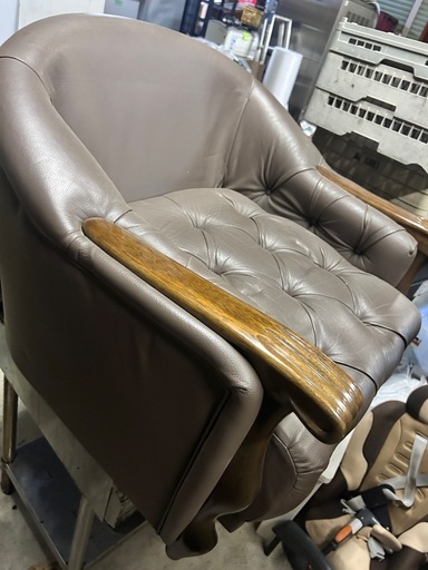 【超お得】マルニ　本革　ベルサイユチェア