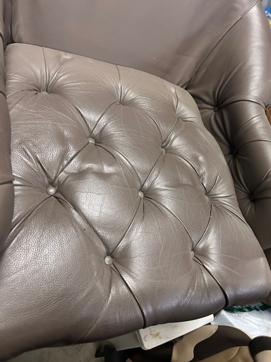 【超お得】マルニ　本革　ベルサイユチェア